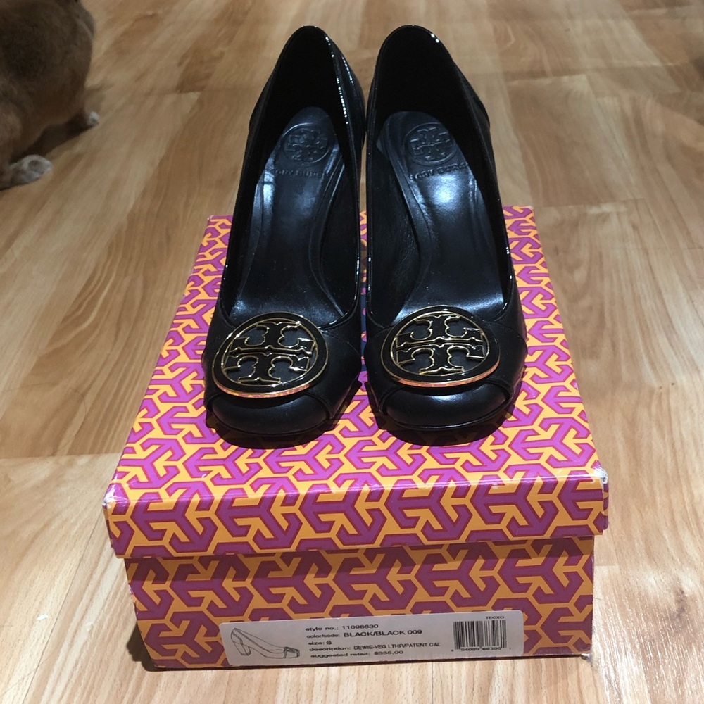 Tory Burch Black Heels